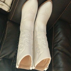 White Soda Cowgirl Boots